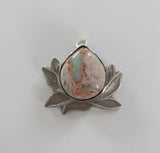 Pendant,  Lotus with Opal